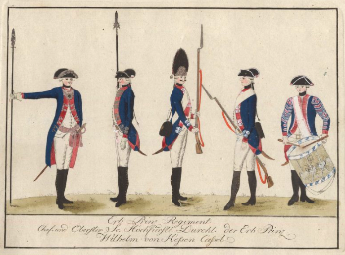 Das Erbprinz-Regiment.